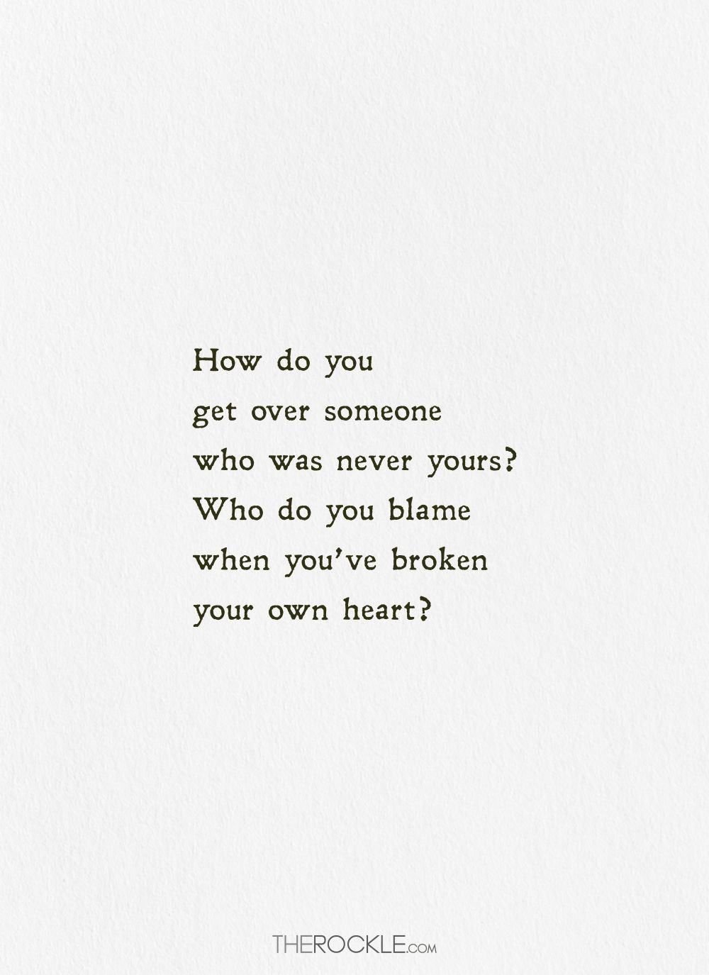 Themes of Unrequited Love and Times Enduring Human Heartache